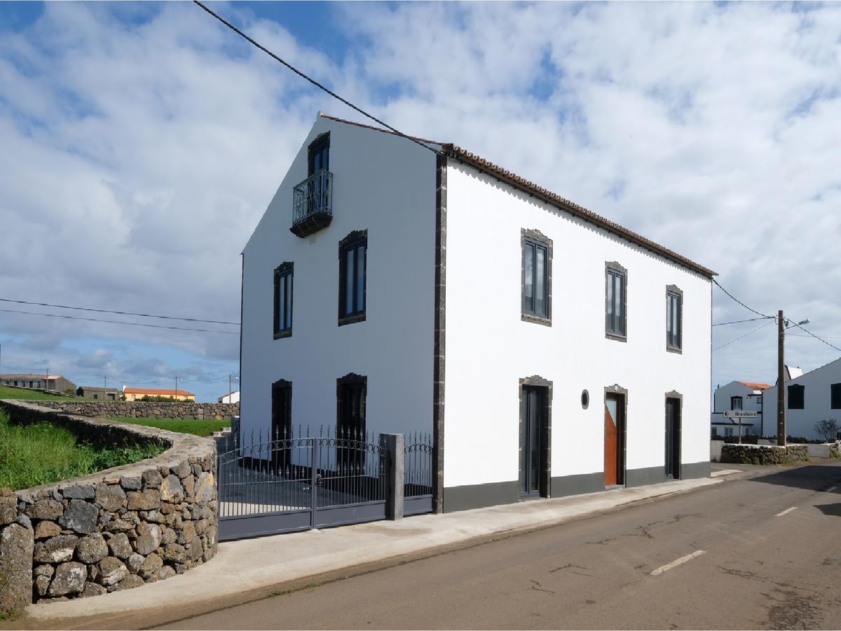 Gasthaus Casa Lagar De Pedra Santa Cruz da Graciosa Exterior foto